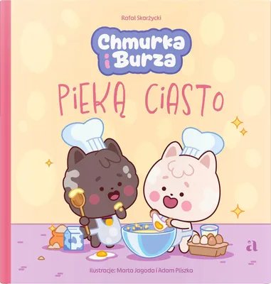 Image de Chmurka et Burza préparent un gâteau