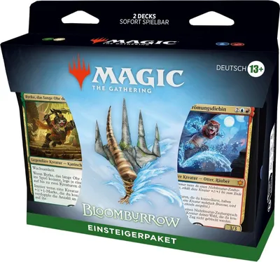 A product box for a Magic: The Gathering starter set.