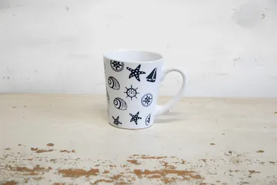 Produktbild von Kaffeetasse Becher Tasse Teetasse Keramik 250ml Maritim