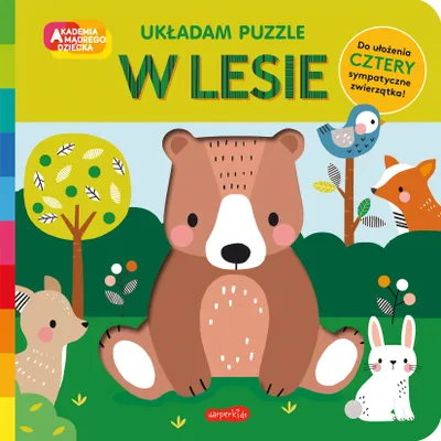 Productafbeelding van HARPERCOLLINS, Académie de l'Enfant Sage. Ik heb een puzzel gemaakt. In het bos. 86541