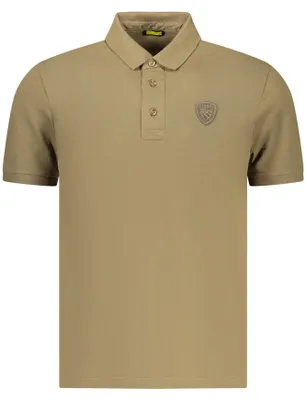 Produktbild von Grünes Poloshirt für Herren - Regular Fit mit Logo und Applikation
