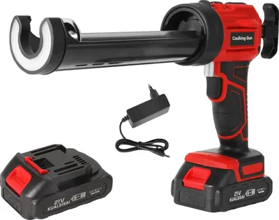 Produktbild von Akku-Dichtpistole, 4 einstellbare Geschwindigkeiten, LED-Licht, 1 Batterien Set-a