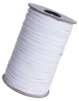 Elastisches Nähband 73 m x 10 mm weiß für Nähprojekte