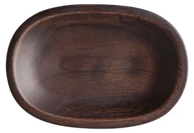 Zdjęcie produktu dla HOMLA Mydelniczka CEDRIC z drewna tekowego 13x9x1,9 cm