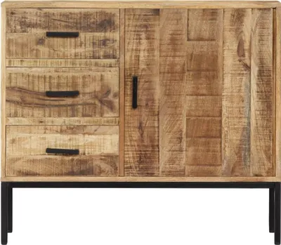 Immagine prodotto di Credenza 88x30x71 cm Legno Massello di Mango