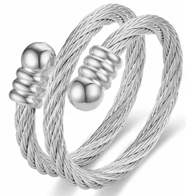 Produktbild von RO-17094 Silberring für Damen – Allergiefrei KP17094