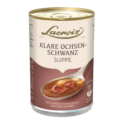 Obrázek produktu pro Lacroix polévka z volské oháňky čirá s jemným hovězím masem 400ml
