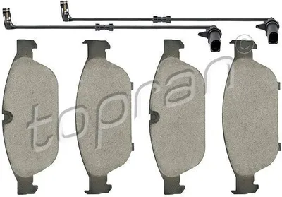 Produktbild von TOPRAN Bremsbeläge Satz Vorne Bremsklötze für AUDI A6 Avant (4G5, 4GD, C7) 115 101