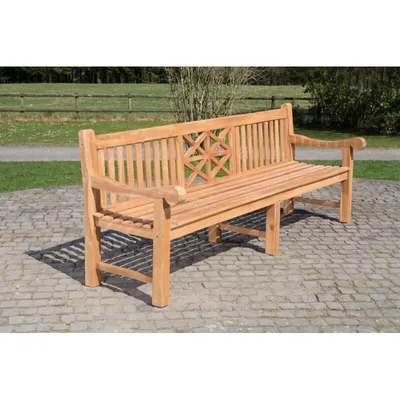 Produktbild von CLP Teakbank Florida teak Größe 240 cm