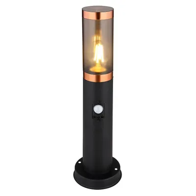Produktbild von LED Sockelleuchte, Bewegungsmelder, rauch, Kupfer, H 45 cm