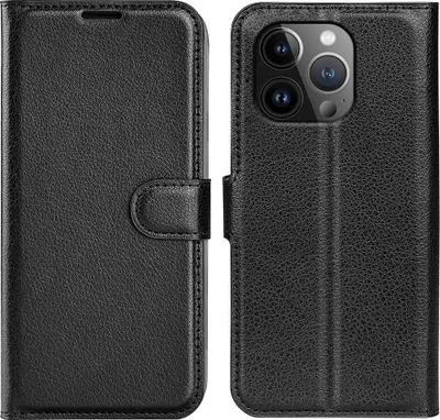 Produktbild von iPhone 15 Pro Hülle - Coverup Klapphülle - Schwarz