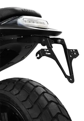 Produktbild von Hashiru Kennzeichenhalter für Benelli Leoncino 800, Robuster Stahl, Einstellbar