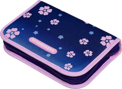 Immagine prodotto di Schneiders astuccio per matite Pencil Case Blue Bloom rosa