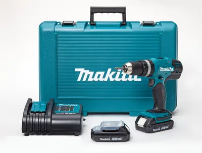 Produktbild von Makita Akku-Schlagbohrschrauber DHP453SYE 18V mit 2 Akkus 1,5 Ah