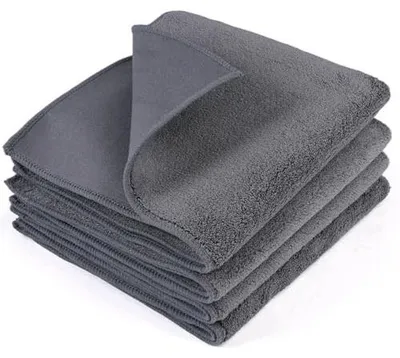 Zdjęcie produktu dla Ściereczki do kawy mikrofibra dwustronne barista 30X30 cm zestaw 4
