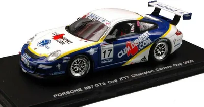 Immagine prodotto di Porsche 997 GT3 Cup #17 Campione Carrera Cup 2009 - 1:43 - Spark