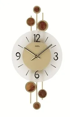 Immagine prodotto di Orologio da parete al quarzo AMS, movimento al quarzo, 23x47x5cm, 9389