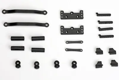 Imagen del producto de Soporte para servo de Graupner. Soporte para amortiguador. Parte inferior del chasis