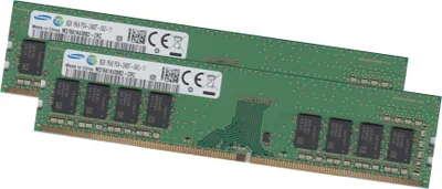 Two RAM modules are shown against a white background.