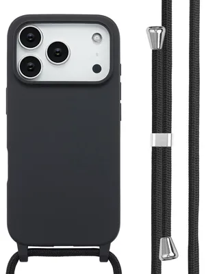 Imagen del producto de Funda de Silicona con Cuerda para Apple iPhone 17 Pro -