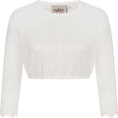 Produktbild von Dirndlbluse Langarm Julia in Creme von Nübler Größe 36