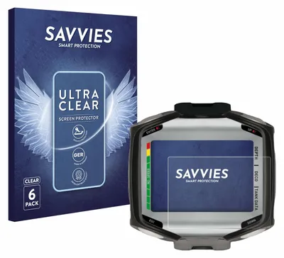 Produktbild von 6x Für Mares Quad / Quad Air Schutzfolie Savvies Displayschutz Display Schutz Folie Klar Transparent