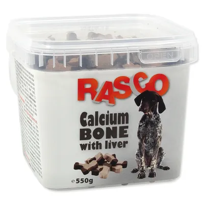 Zdjęcie produktu dla Rasco przysmak wapniowy z wątrobą 2,5cm 550g