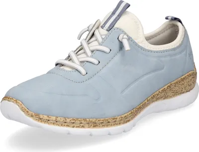 Zdjęcie produktu dla Wsuwane buty damskie Rieker w kolorze niebieskim