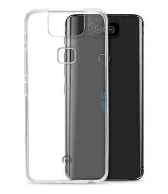 Immagine prodotto di Mobilize Gelly Trasparente  Custodia per ASUS ZenFone 6 - Cover posteriore in TPU flessibile - Trasparente