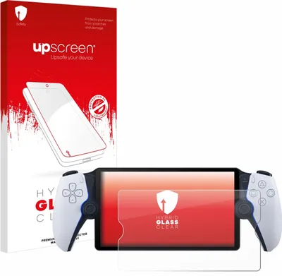 Produktbild von upscreen Schutzglas für Sony Playstation Portal Schutzfolie Panzer Folie Glas Display Schutz klar