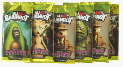 Produktbild von Skifidol Italian Brainrot TCG Beta Serie - 6 Pack's (1 Pack beinhalten 14 Karten - insgesamt 84 Sammelkarten)