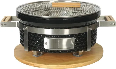 Produktbild von Burnit Hibachi Grill Rund - BBQ - Runder Shichirin - Teppanyaki - Hibachi - Tischgrill - ø 30cm