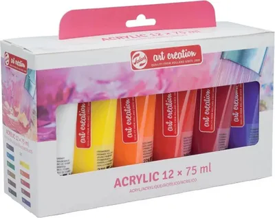 Zdjęcie produktu dla Talens 3582812M, Wielo, Farba akrylowa, Płynny, 75 ml, 12 szt.