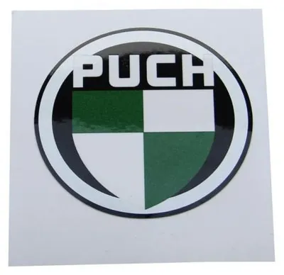 Obrázek produktu pro Nálepka 55mm "Logo" pro Puch MC DS MS VS MV 50