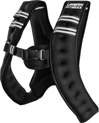 Produktbild von Urban Fitness Gewichtsweste X Shape - 5kg - Sportzubehör schwarz