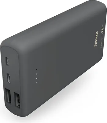 Produktbild von Hama Power Pack Supreme 20HD, 20000mAh, Grau