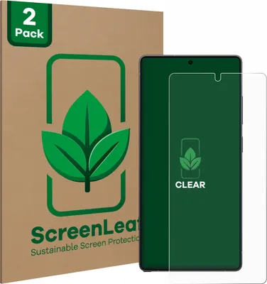 Produktbild von 2x ScreenLeaf Schutzfolie für Samsung Galaxy S25 Ultra Enterprise Edition nachhaltiger Displayschutz Display Schutz Folie Klar Transparent
