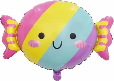 Image de Ballon en feuille de bonbon sucré 46x63cm