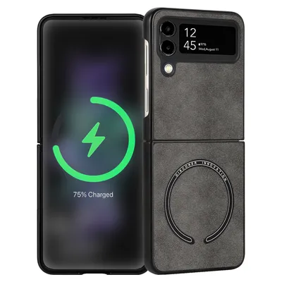 Produktbild von Für Samsung Galaxy Z Flip4 5G MagSafe Magnetic Cover Handy Tasche Hülle Etuis