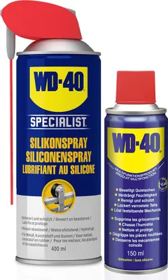 Produktbild von WD-40 SPECIALIST Silikon SET Silikonspray 400ml 1x Multifunktionsprodukt 150ml