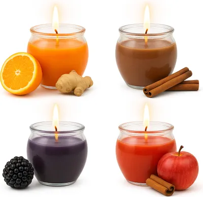 Image de Bougies parfumées "Selection" - 12 bougies dans un mélange Winter Spice