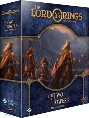 Produktbild von - Der Herr der Ringe: Das Kartenspiel – Erweiterung „Die zwei Türme“