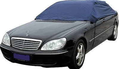 Produktbild von HP Halbgarage Wasserabweisendes Nylongew für Stufen- und Schrägheck-PKW, Gr. M, Maße: 259 x 122 x 61 cm