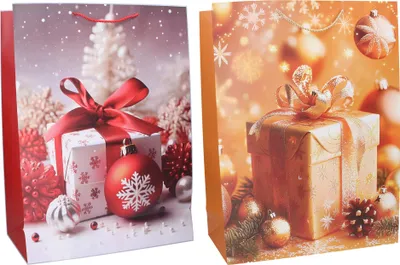 Image de Sac cadeau XL 55 x 40 x 15 cm NOËL