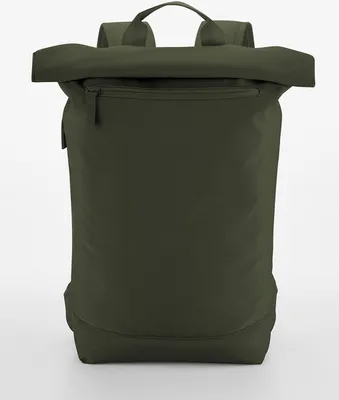 Immagine prodotto di BagBase BG871 | Simplicity Roll-Top Backpack Lite Zaino - Colore: Verde pino - Dimensioni: 43 x 34 x 11 cm