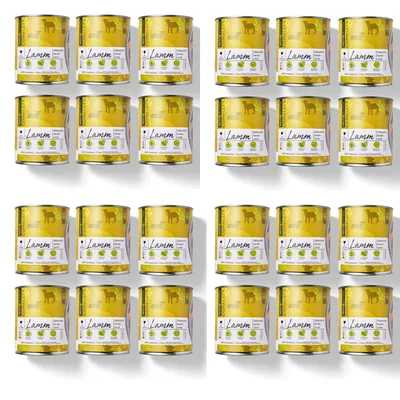 Produktbild von Favly Nassfutter Lamm 24x 800g– Hochwertige & natürliche Ernährung für deinen Hund