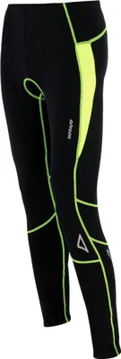 Produktbild von Airtracks Thermo Fahrradhose Lang Pro T L schwarz-neon