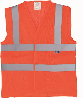 Produktbild von YOKO Hi-Vis Top Cool Recycled Open Mesh Waistcoat