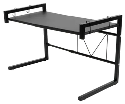 Produktbild von Schwarzes Teleskop-Mikrowellenregal, Küchenregal, multifunktionaler Ständer für Zuhause