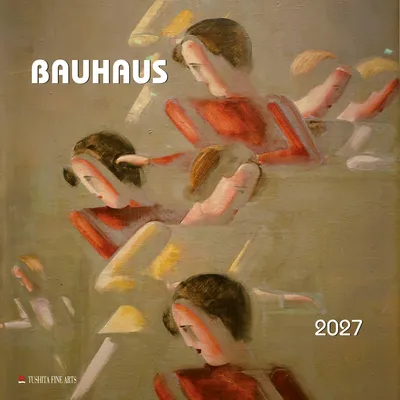 Produktbild von Wandkalender 2027 Bauhaus Design 30x60 cm 16 Monate mit internationalen Feiertagen